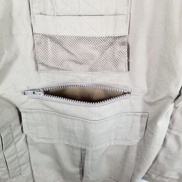 Foxfire Thunder 2XB Big Vest River Gear Ultimate‎ Safari Hunting Photography Tan - Picture 9 of 16